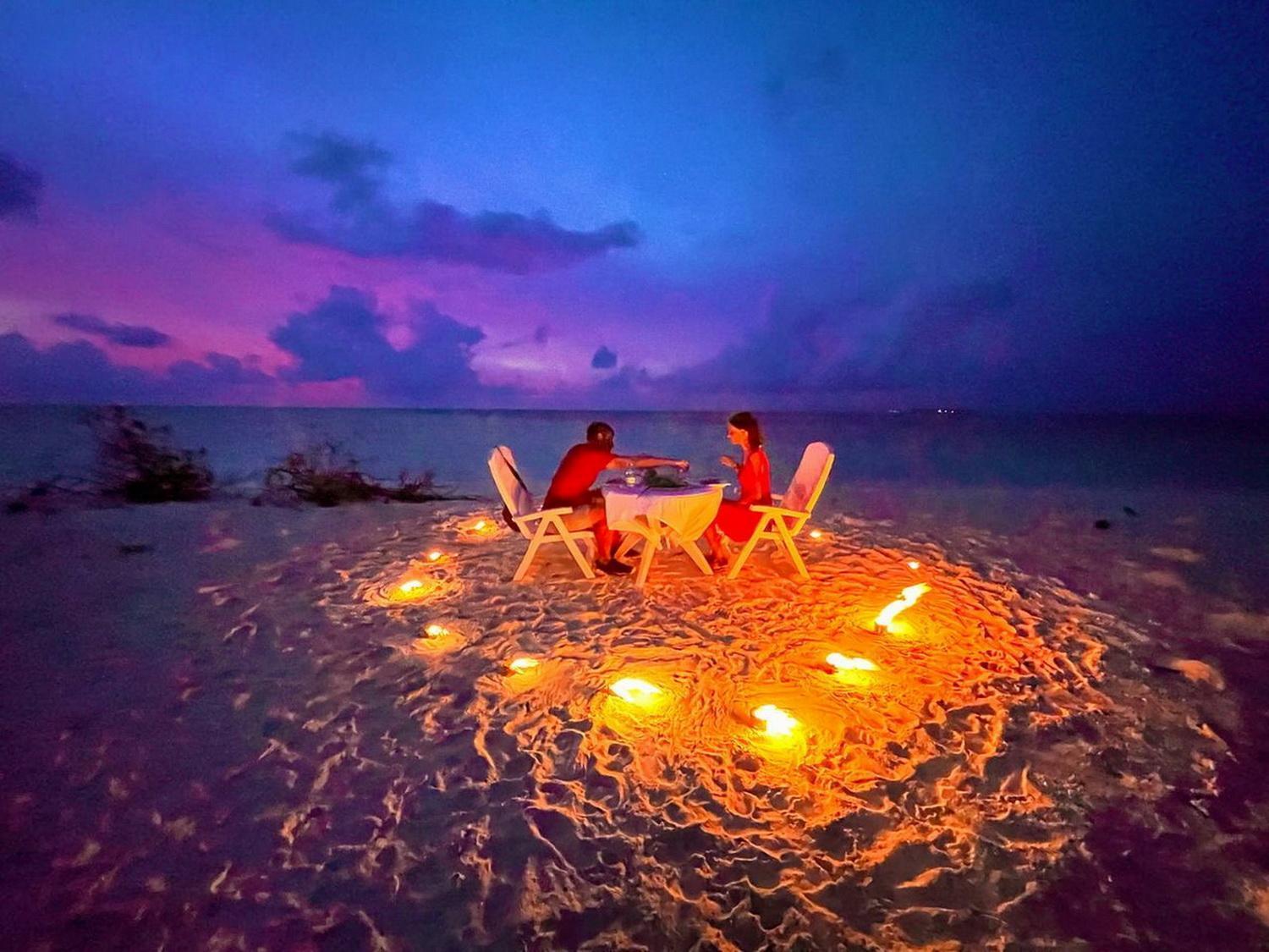 Wind Breeze Sunset View Inn Guraidhoo  Bagian luar foto
