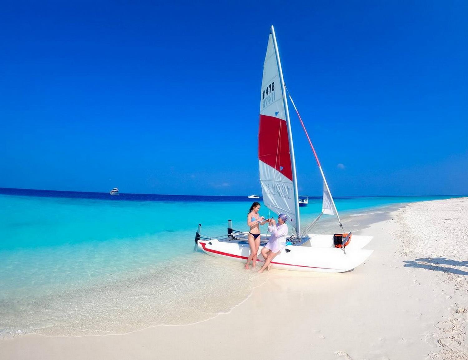 Wind Breeze Sunset View Inn Guraidhoo  Bagian luar foto